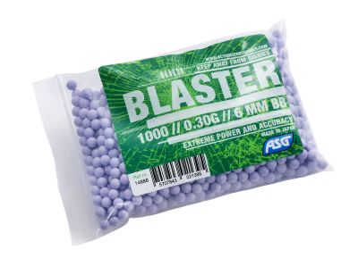 Blaster BB; 6 mm 0.30g, 1000 db zacskban  1.850,-Ft